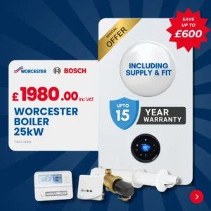 Mera boiler Worcester 25kW boiler offer